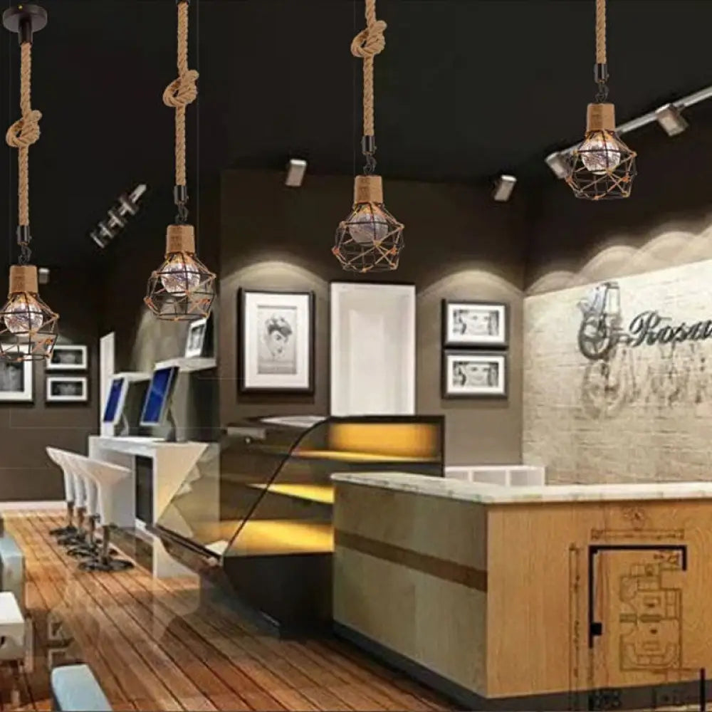 country-style-dome-cage-restaurant-ceiling-hanging-light-beige-pendant-lighting-215