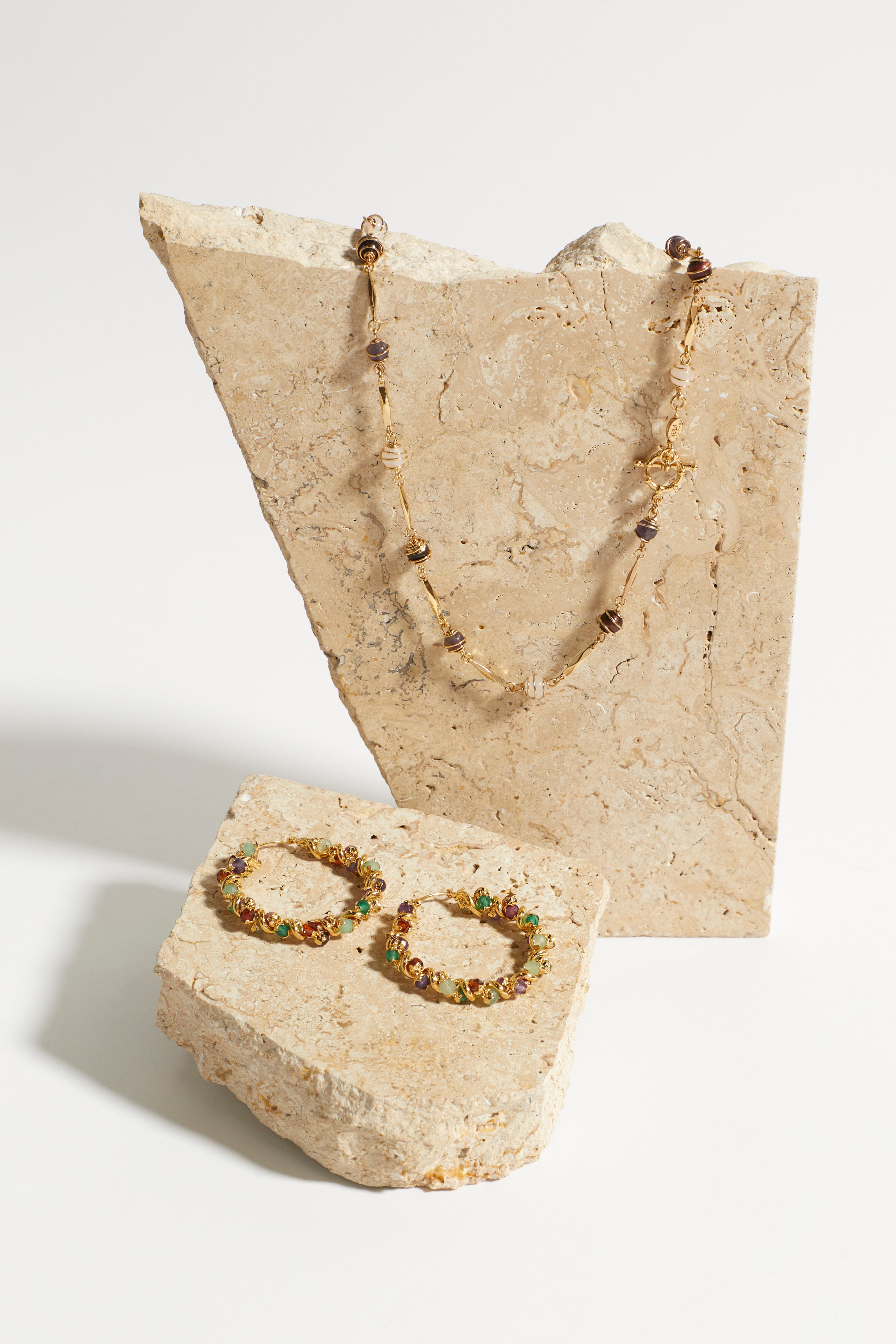 Gas Bijoux Eurydice Hoop - Multi Coloured - Image 2